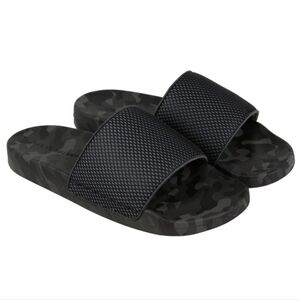 Steve Madden SeaBees Gray Camo Slip-on Slides Comfort Sandals Size 10M EUC